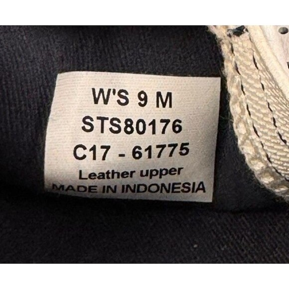 Sperry Top-Sider Sneakers Loafers Womans 9M White Leather Memory Foam Perforated - Picture 10 of 12